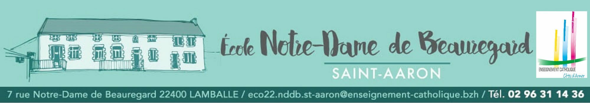 Ecole Notre-Dame de Beauregard – St Aaron