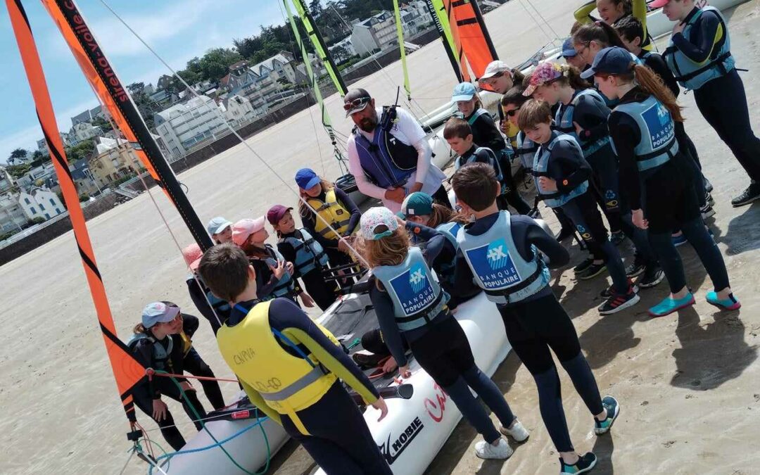 Classe de voile pour les CE-CM
